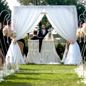 Dekoracja ślubu w plenerze – Rezydencja Solei